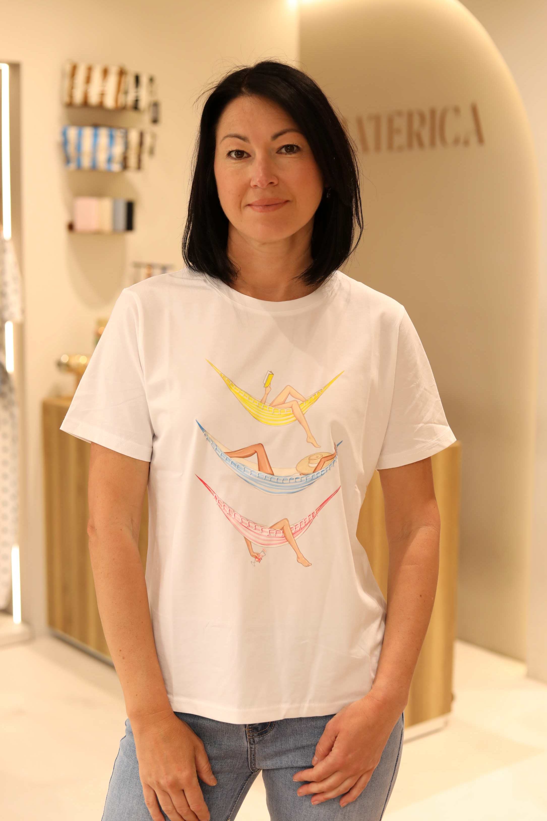 T-SHIRT IN COTONE CON STAMPA