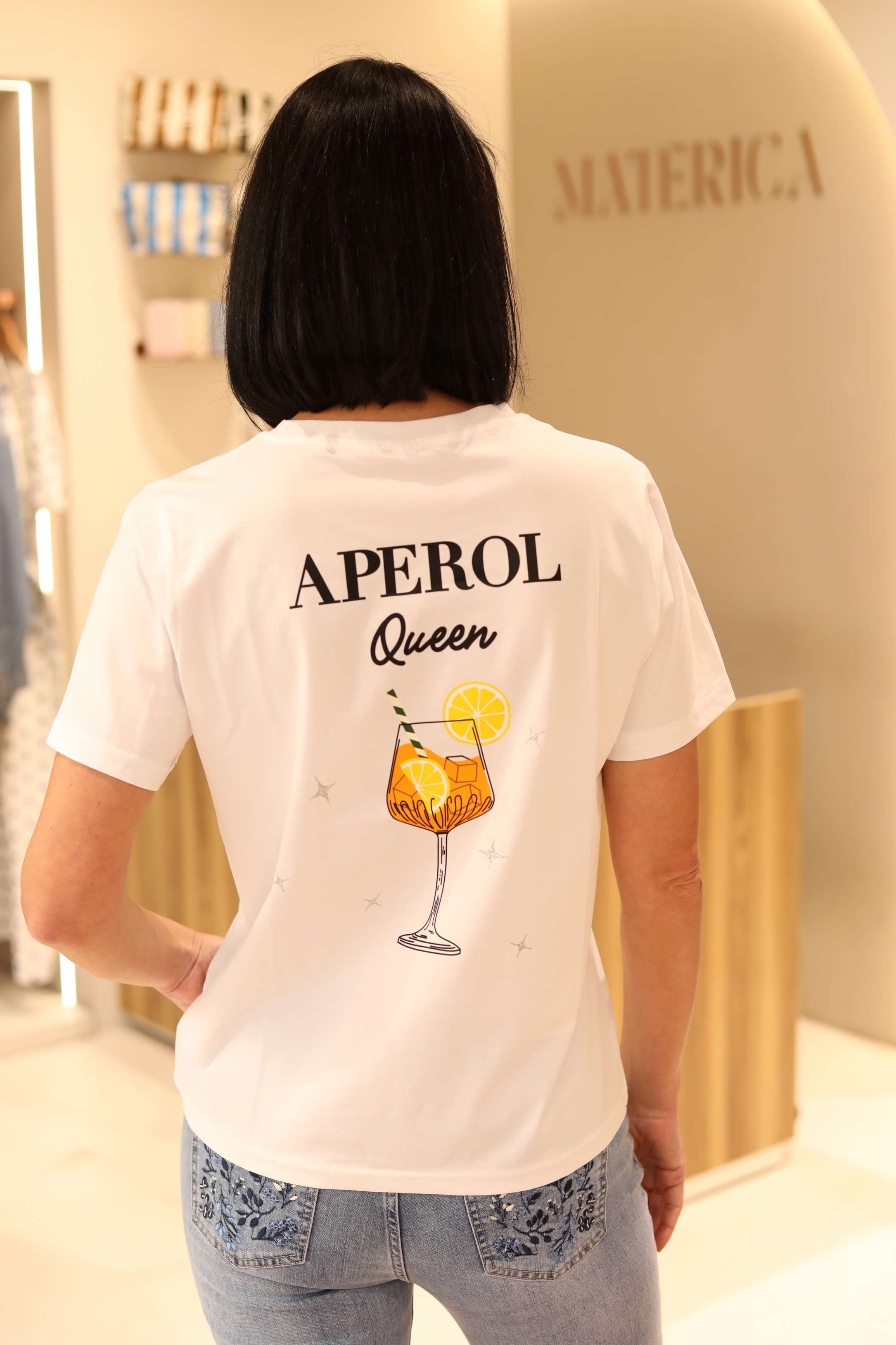 T-SHIRT IN COTONE CON STAMPA