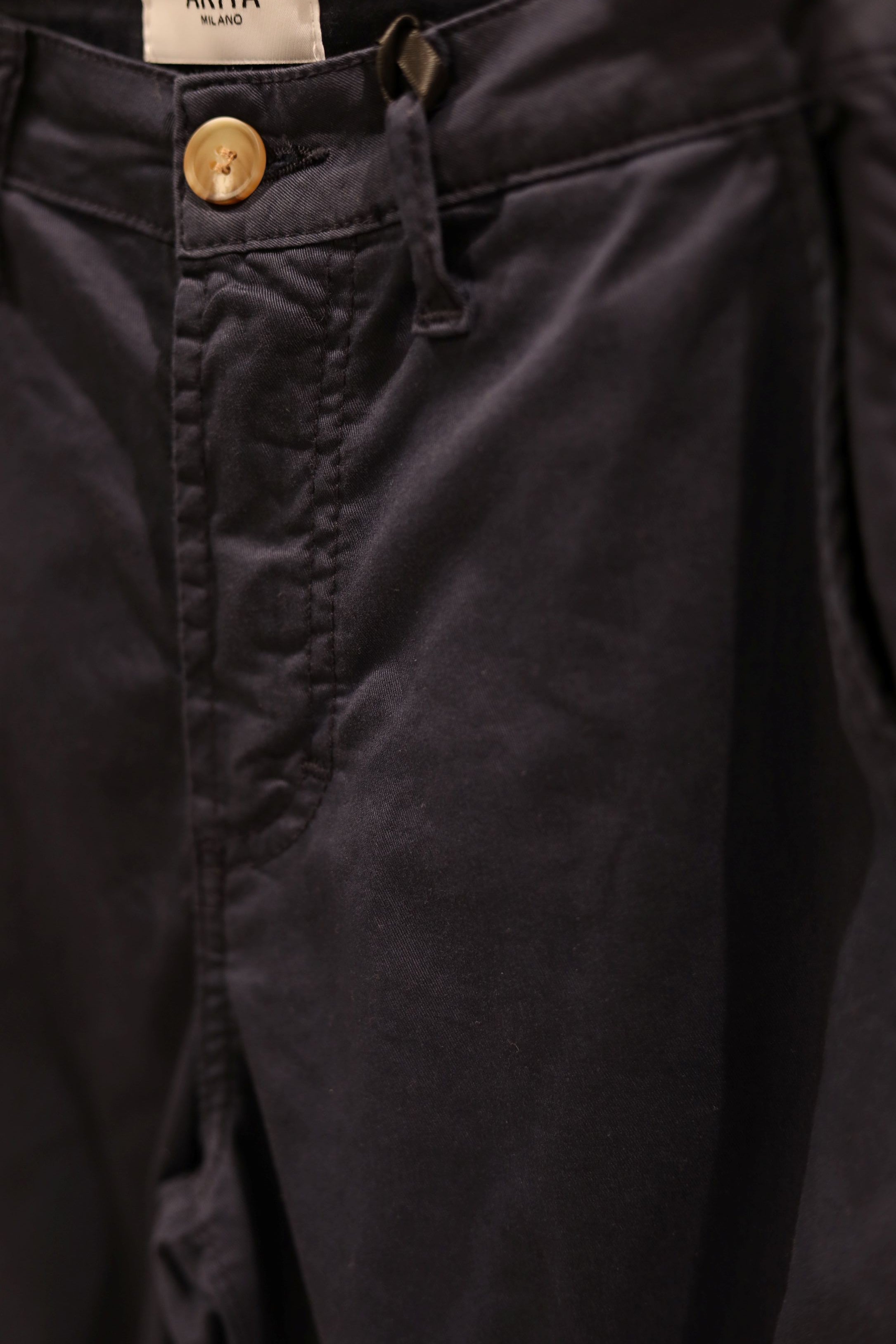 PANTALONE GAMBA DRITTA IN COTONE LEGGERO
