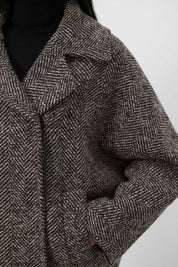 GIACCA MISTO LANA MOTIVO SPIGATO