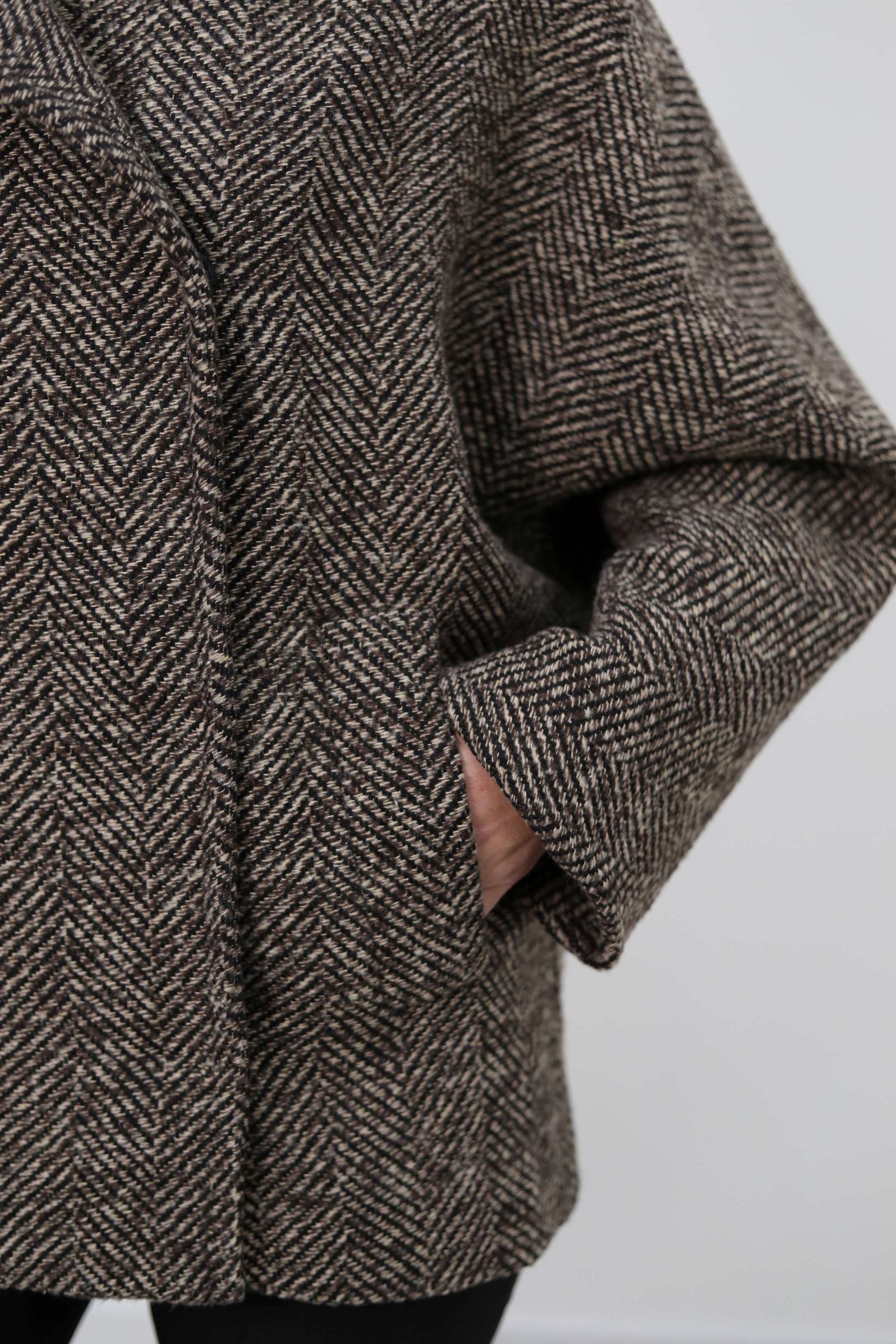 GIACCA MISTO LANA MOTIVO SPIGATO