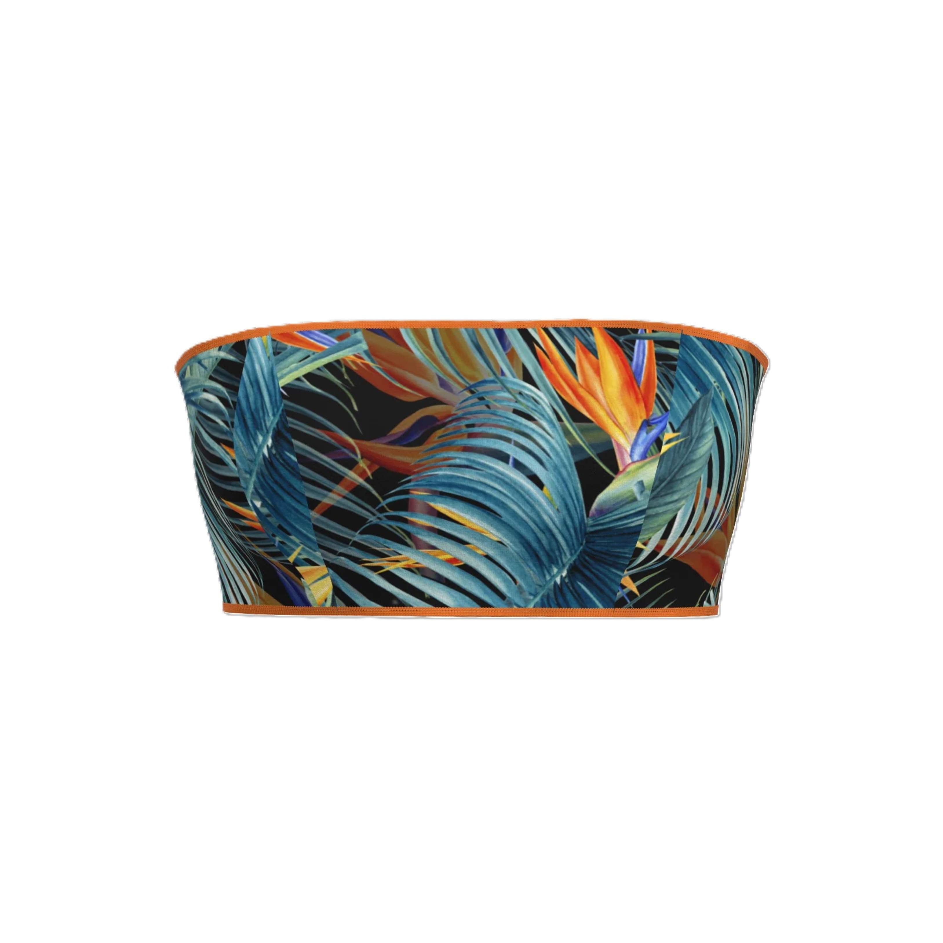 TOP BIKINI A FASCIA SENZA COPPE