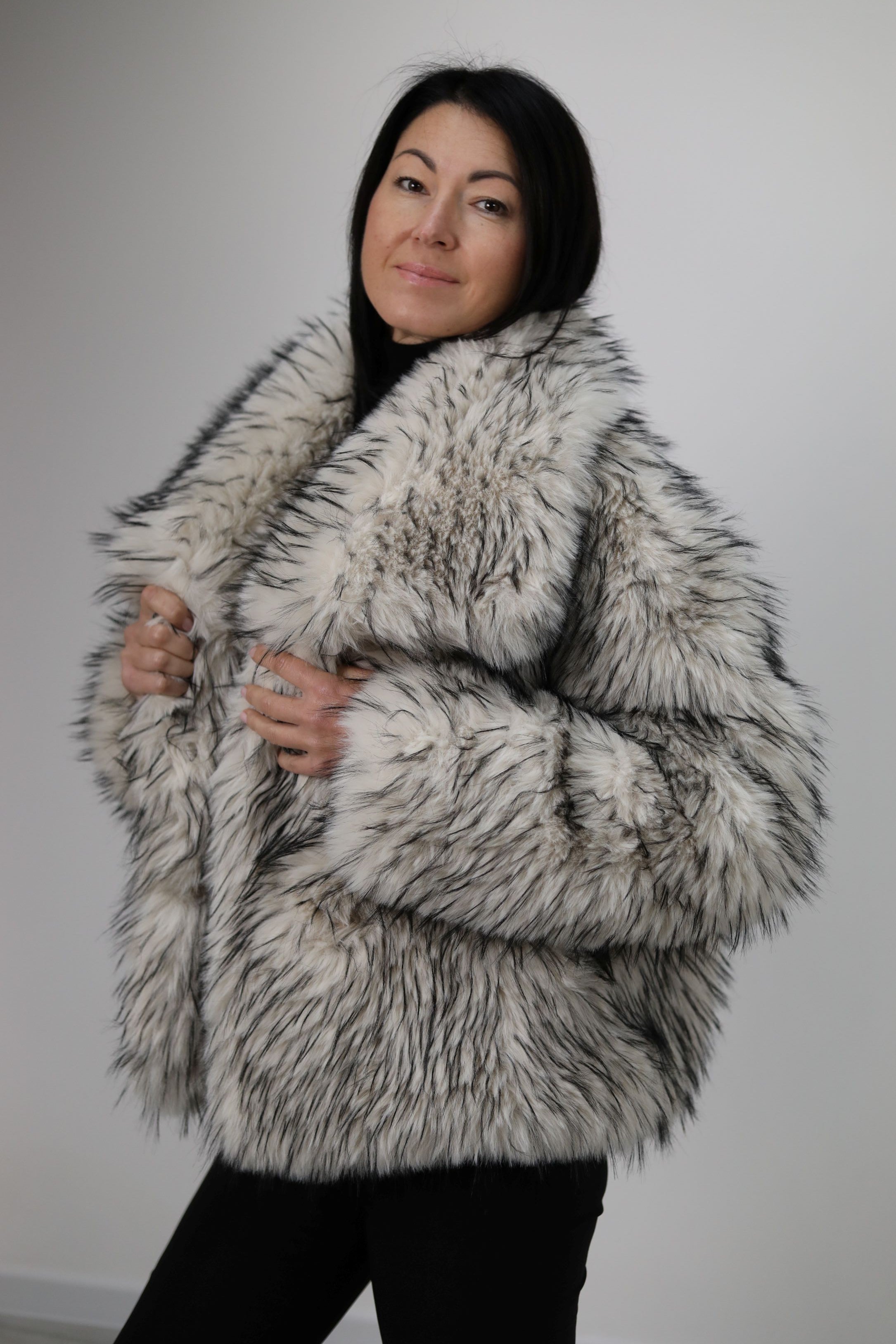 ECO PELLICCIA EFFETTO VOLPE