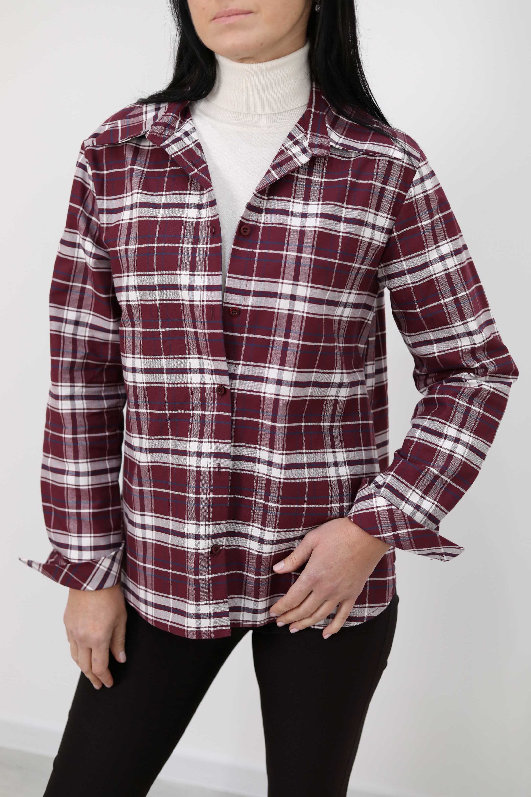 CAMICIA CHECK IN COTONE