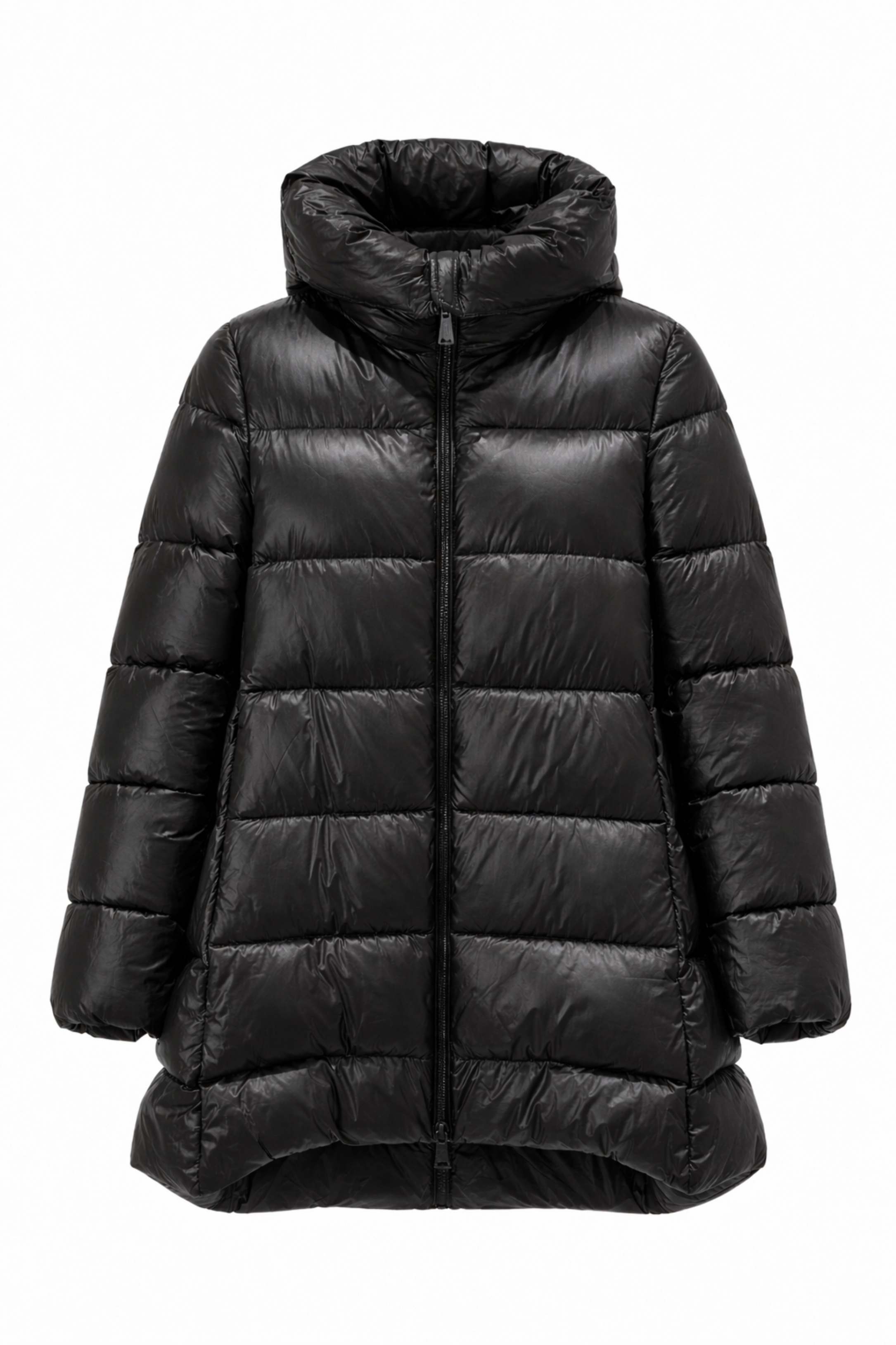 PIUMINO LUCIDO CON CAPPUCCIO